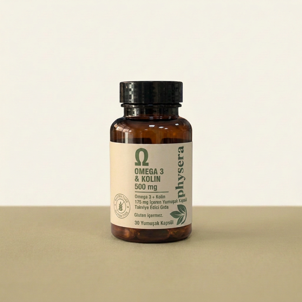 Physera Omega 3 & Kolin Yumuşak Kapsül ürün görseli